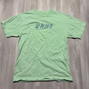 Mint Green Graphic Tee for Men
